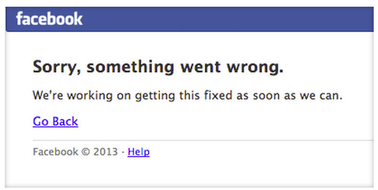 Facebook出现大范围宕机 全球众多用户受影响